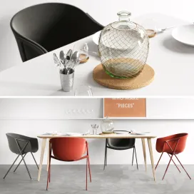 Chair bai table bob ondarreta